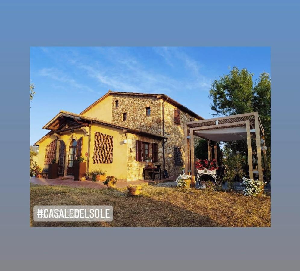 Bed&Breakfast Casale del Sole Castellina Marittima Exterior foto