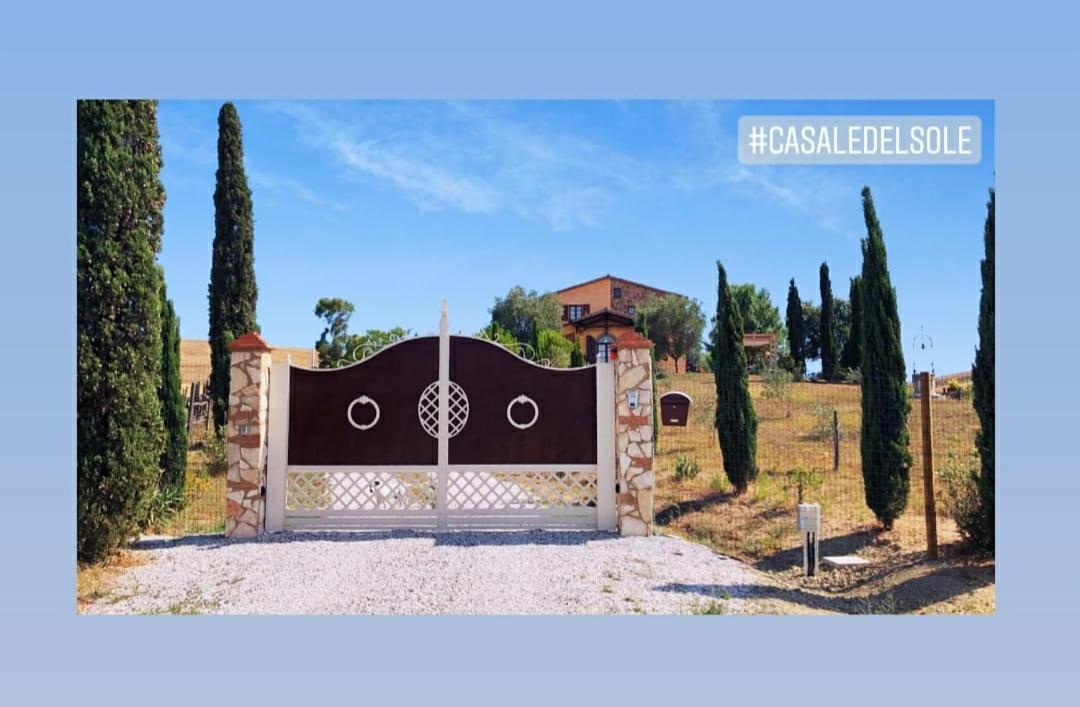 Bed&Breakfast Casale del Sole Castellina Marittima Exterior foto