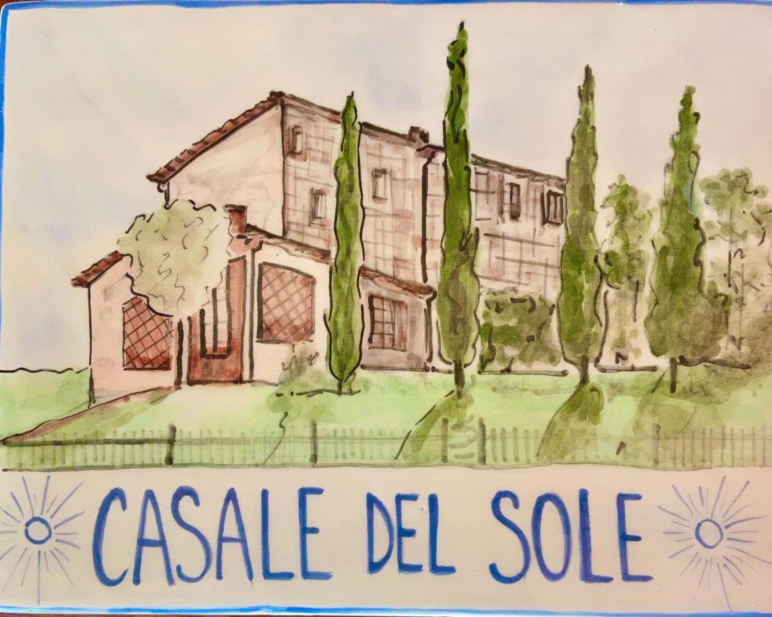 Bed&Breakfast Casale del Sole Castellina Marittima Exterior foto